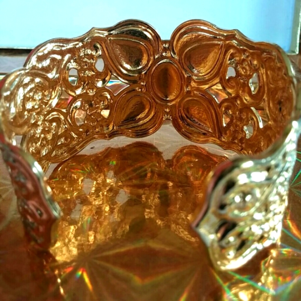 Vintage cuff bracelet - Picture 4 of 6